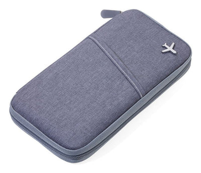 Troika Safe Flight Bolso Documentos Grey Poliéster — image 1