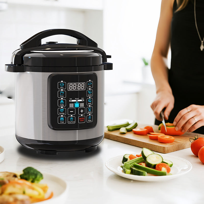Smart 8L Large Capacity Electric Pressure Cooker Non-stick Pan