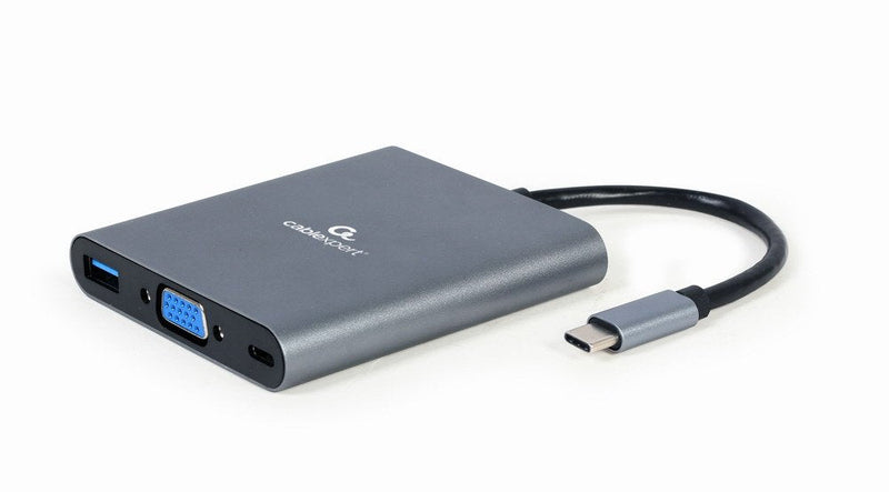 Adapter Combinado USB Type-c 5 1 (hub + HDMI + Pd + Card Reader + Lan)