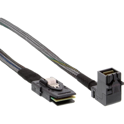 Inline Cable Mini Sas HD SFF-8643 Ángulo a SFF-8087 With Band Side 0,5M — image 1