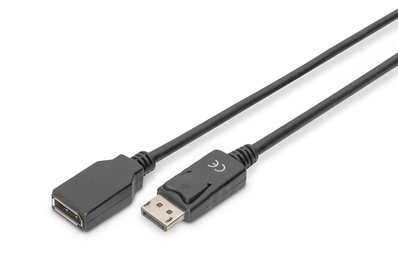 Digitus DisplayPort Extension Cable Awg 28 2XSHIELDED Black DP M DP F 2M