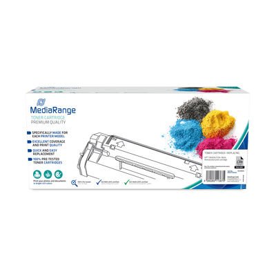 Mediarange Toner HP CB540A/125A With Chip Black — image 1