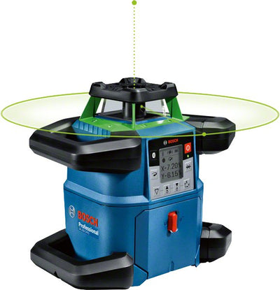 Bosch Láser Rotating Wireless Professional Grl 650 Cvhg Professional, 18 Voltios Blue Without Battery Ni Charg — image 1