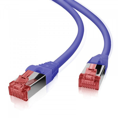 Helos Network Cable S/FTP CAT.6 Lila 3,0M — image 1