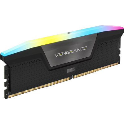 Corsair Memory DDR5 32GB 1X32GB PC5200 Vengeance RGB CMH32GX5M1B5200Z40 — image 1