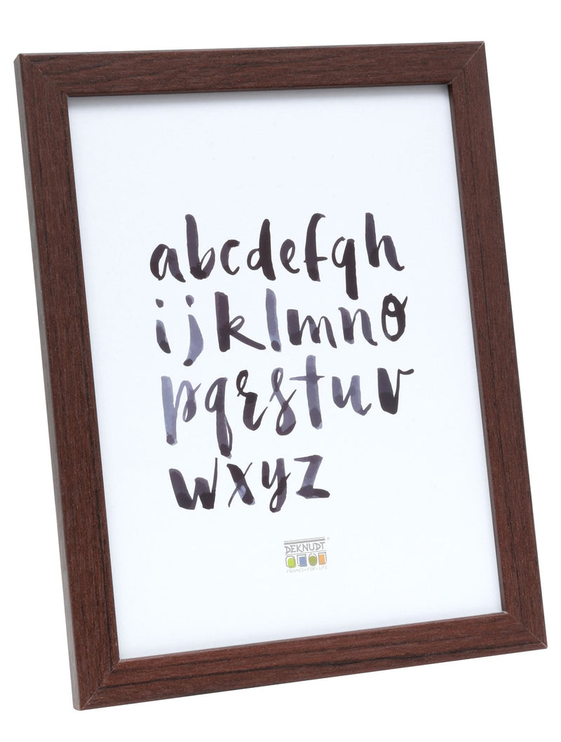 Deknudt S44CH4 30X40 Wooden Frame Dark Brown