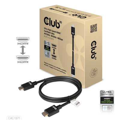 HDMI Cable Ultra High Speed 10K 120HZ 48Gbps 1M. — image 1