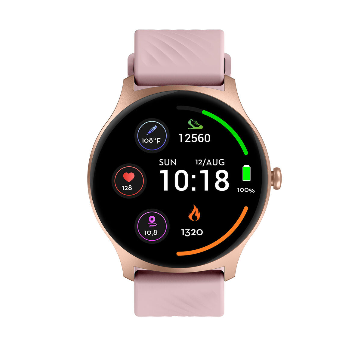 Denver Electronics Smartwatch Denver Electronics Swc-387Ro Pink Rose Gold