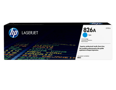 HP Genuine Toner 826A Cyan CF311A — image 1