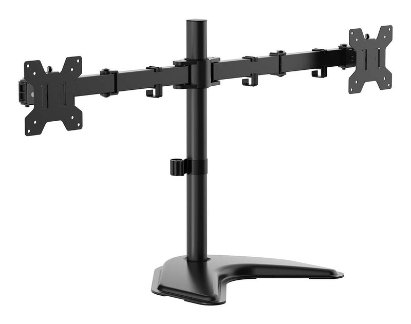 Aisens Desk Mount With Peana Eco Swivel And Tilt Monitor/TV 10KG (3 Pivots 2 Arms 17-32, Black