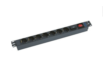 Triton RAB-PD-X12-A1 Power Strip 19 1U 7X Contact Protection With Protection Contra Rayos — image 1