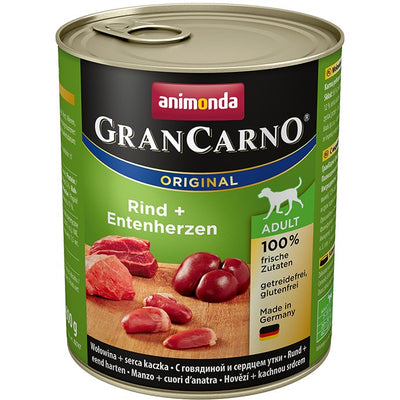 Animonda Grancarno Sabor Adulto: Corazones Ternera And Pato 800G — image 1