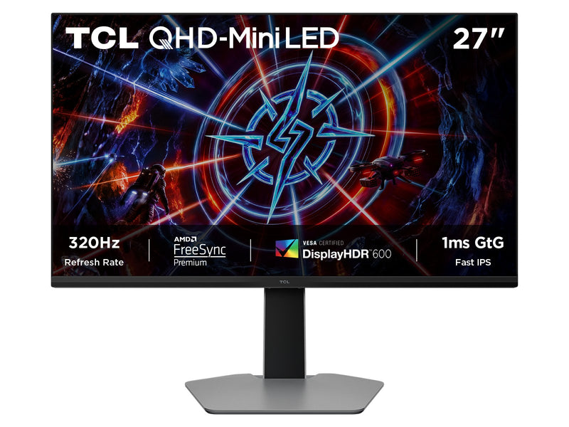 Tcl Monitor 27P2APRO 27 Miniled QHD 320HZ 1MS