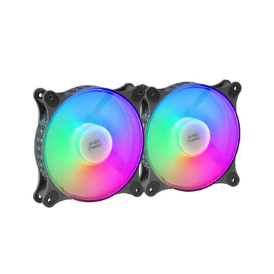 Pack 2 Fans Mars Gaming Mfduo 12CM Frgb — image 1
