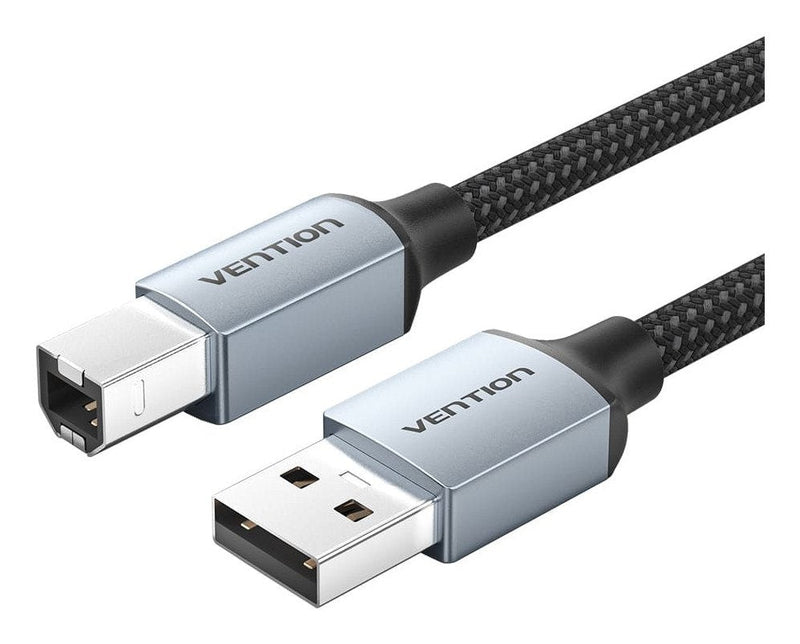Vention USB Cable 2.0 Printer Ctthg USB Tipo-b Male USB Male 480Mbps 2M Grey