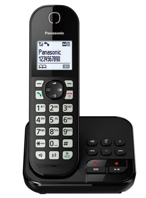 Panasonic Phone KX-TGC460GB Dect Identificador Llamadas Black