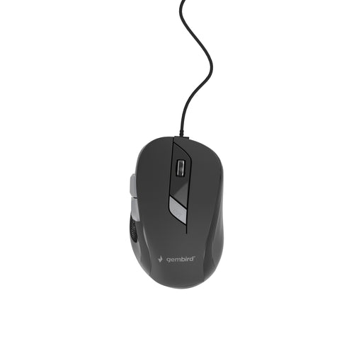 Gembird Mouse Optico USB Black MUS-6B-01 — image 1