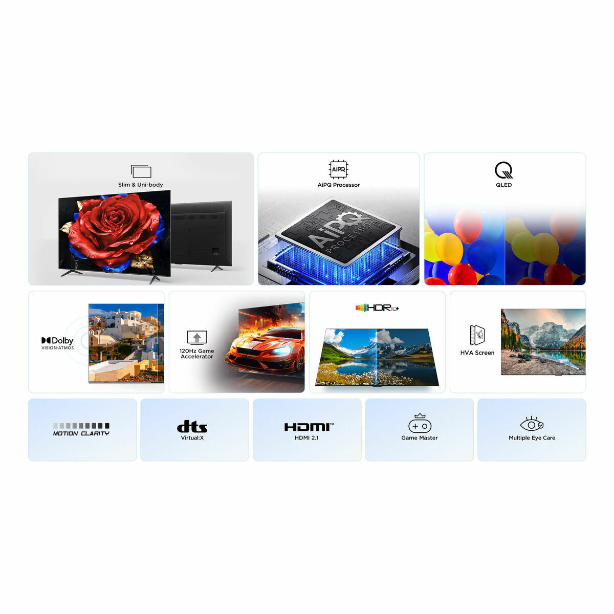 Tcl Smart Tv Tcl 75P7K 75" 4K Ultra Hd Hdr Qled