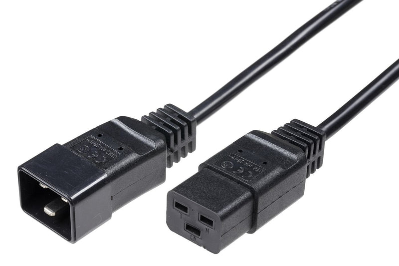 Microconnect PE141510 Cable Transmisión Black 1M C20 Acoplador C19 Acoplador