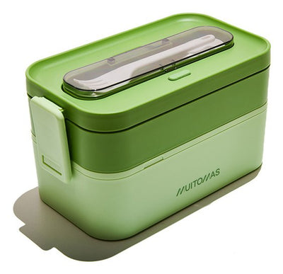 Muitomas Lunchboxlgn Lunch Box Táper 1,7 L Plastic Green 1 Pieces — image 1