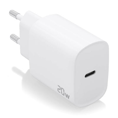 Aisens Charger USB-C PD 3.0 1 Port 1x USB-C 20W - White — image 1