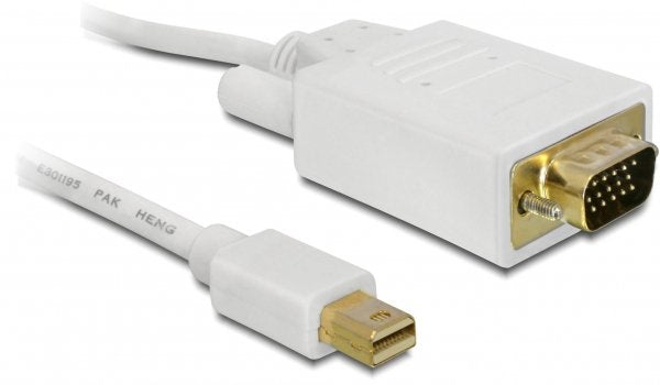 Delock Cable Mini DisplayPort - D-SUB15 Male / Female 3.00M