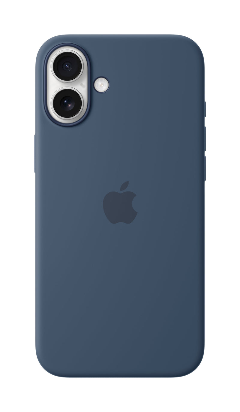 Apple Case Iphone 16 Plus Silicone With Magsafe - Denim
