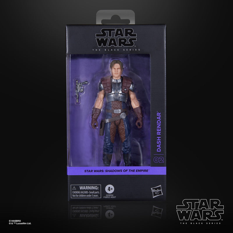 Figura Dash Rendar Sombras Imperio Star Wars 15CM