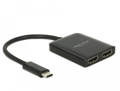 Delock Divisor USB Type-c™ (modo Alt Dp) 2 X Output HDMI 4K 30 HZ — image 1