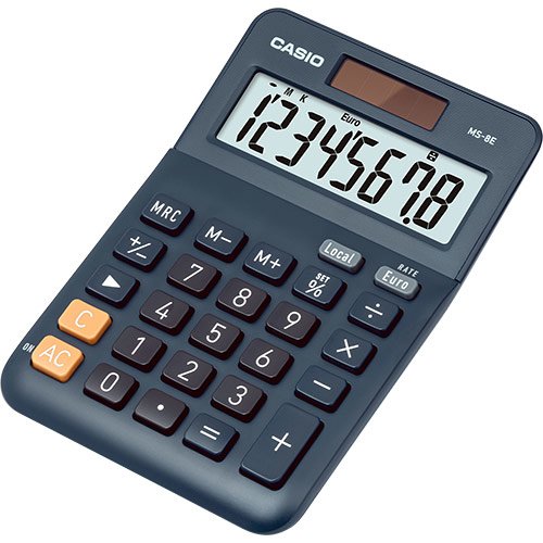 Casio Calculator MS-8E Black