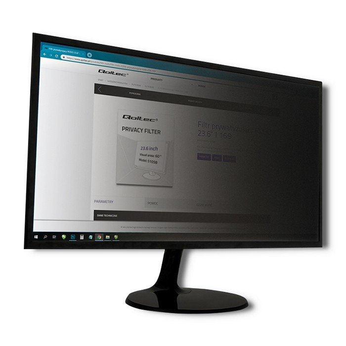 Qoltec 51058 Filter Monitor 59,9CM (23.6)