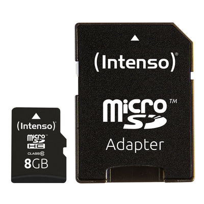 Intenso microSD 8GB Clase 10 With Adapter 3413460 — image 1