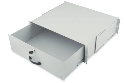 Digitus Drawer 3U 483MM Grey With Lock — image 1