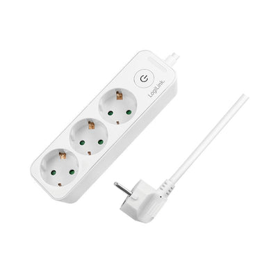 Logilink LPS244 Base Múltiple 1,5M 3 Salidas AC Indoor White — image 1