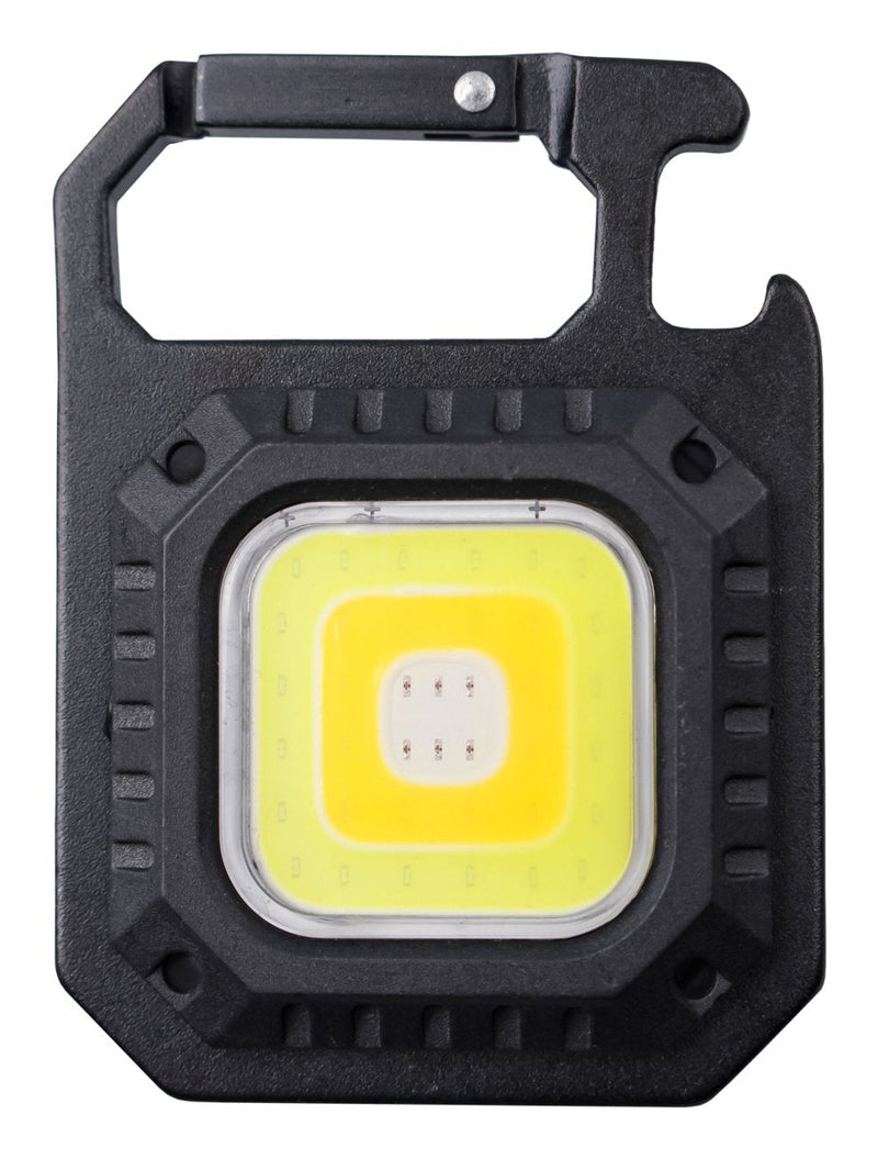 Xcell Work Square Black Grey Linterna Clip LED