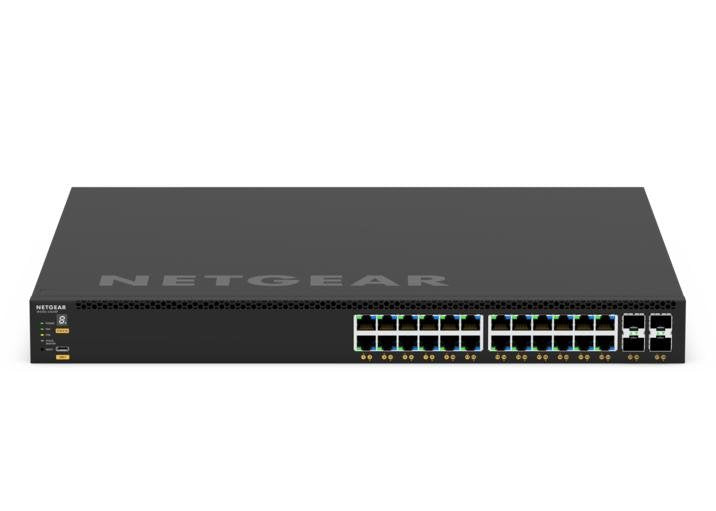 NETGEAR Switch GSM4328-100AJS Gestionado L3 Gigabit Ethernet (10/100/1000) Energía Sobre Ethernet (PoE) 1U Bla