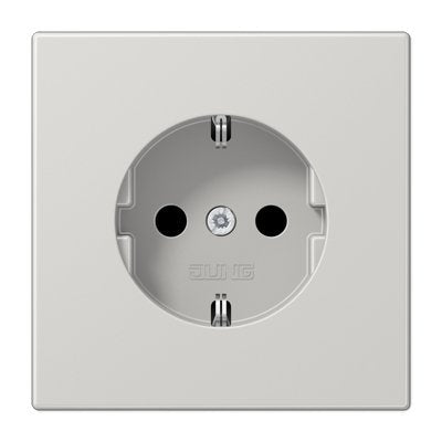 Jung LS1520LG Schuko Socket Power 16A 250V Ls Grey Claro