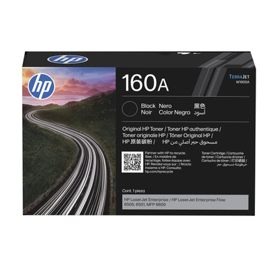 HP Toner Black 160A Laserjet Enterprise Flow 6500 10500P — image 1