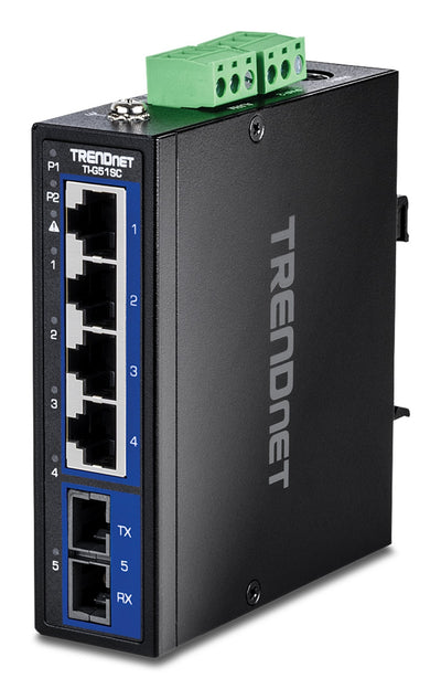 Trendnet TI-G51SC Switch No Administrado Gigabit Ethernet (10/100/1000) Black — image 1