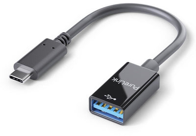 Purelink Adapter USB-C a USB-A - USB 3.1 Gen 1 - Iseries - Black - 0.10M — image 1