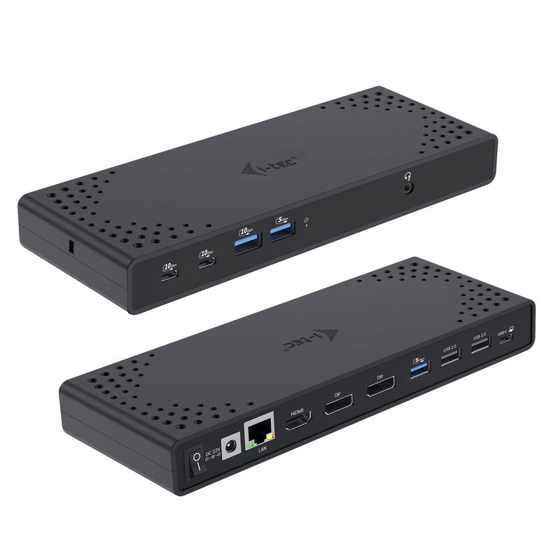 I-tec USB-C Triple Display Docking Station Gen 2 + Power Delivery 100W