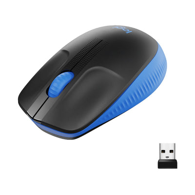Logitech Wireless Mouse M190 Blue 910-005907 — image 1