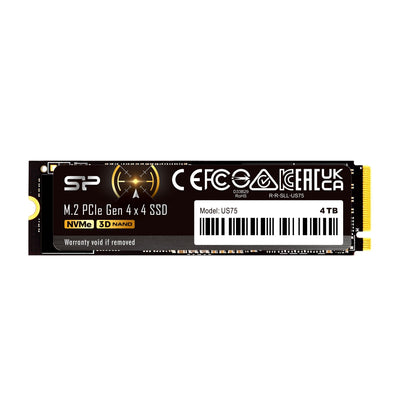 Silicone Power SSD US75 1TB M.2 PCIE NVMe GEN4X4 NVMe 1.4 7000 6000MB S — image 1