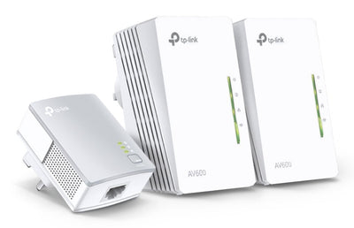 Tp Link Plc TL-WPA4220T Kit Wi-Fi 300Mbps 2 Ports RJ45 Kit 3 Unid. AV500 — image 1
