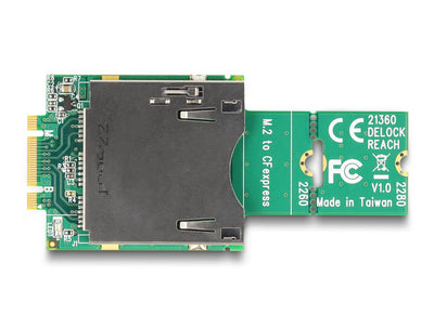 Delock 21360 Adapter Male With Slot B + M M.2A Slot Cfexpress — image 1