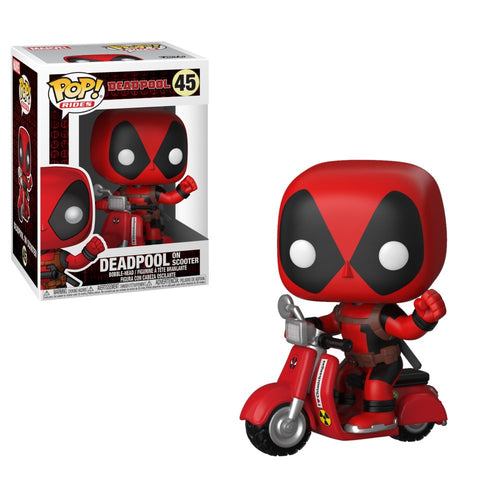 Figure Pop Marvel Deadpool & Scooter — image 1