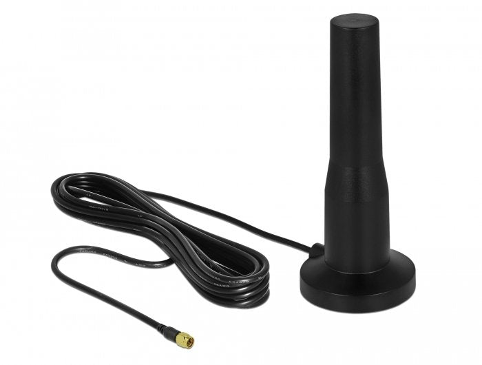 Delock LTE Antenna Sma Male 3 - 5 dBi 12CM Starr Omnidirectional