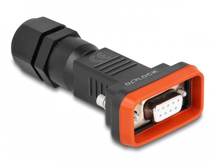 Delock D-sub 9 Pin Female With Box IP67 Wasserfest