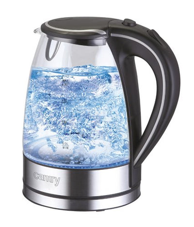 Camry Kettle Water Cr 1290 1,7 L Black Transparent — image 1