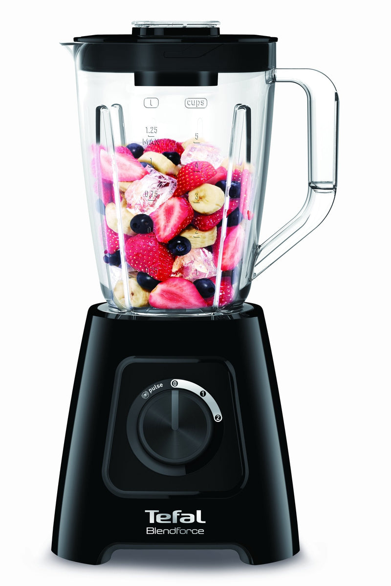 Tefal Blendforce Ii BL4208 Blender 1,25 L Blender Glass 600W Black